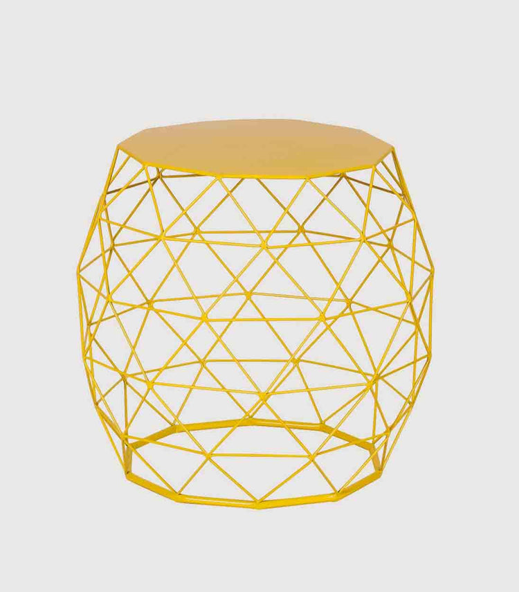 Keimari Iron Accent Stool I Joveco