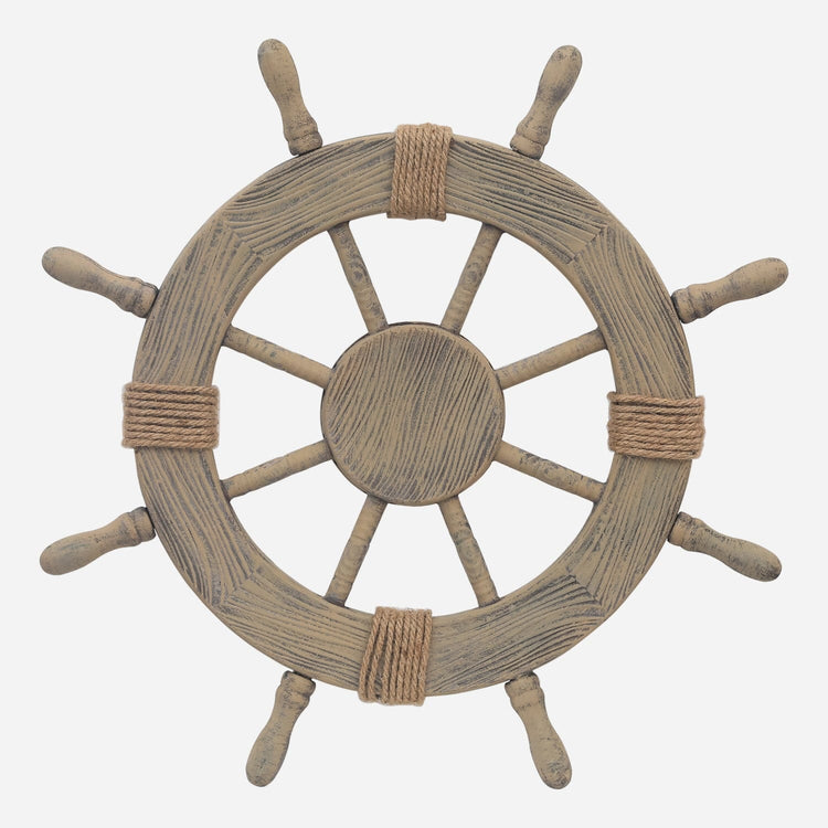 Ornamental Nautical Wheel Wall Decor I Joveco